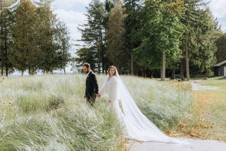 Waterfront Wedding in Door County, WI | Documentary-Style Photography