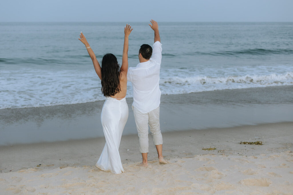 Hamptons engagement session