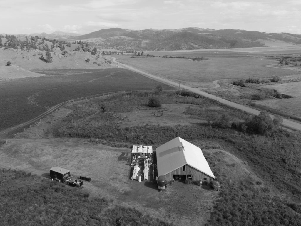 Montana Wedding Photographer with Drone