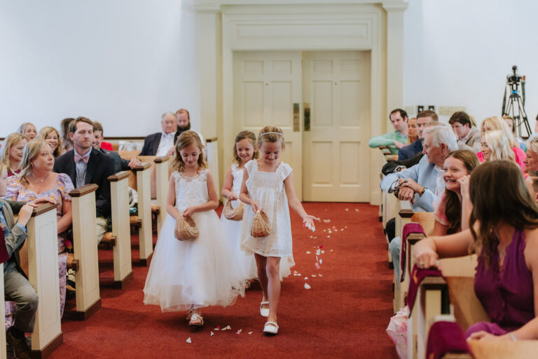 Snyder Memorial Baptist Church Wedding | Fayetteville Wedding Photographer