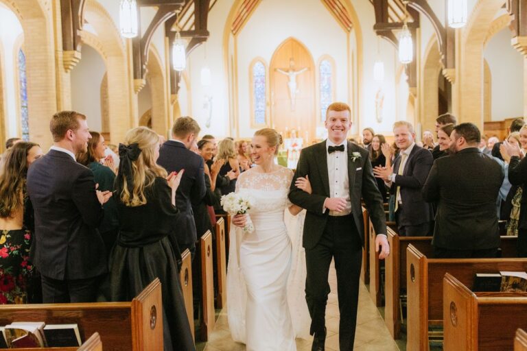 St. Leo the Great Catholic Church & Millennium Center Wedding | Winston-Salem Wedding Photographer